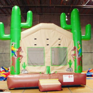 Wild West Cactus Bounce House